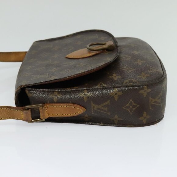 LOUIS VUITTON Monogram Monogram Saint Cloud GM Shoulder Bag M51242 Auth 116818 - Picture 4 of 16